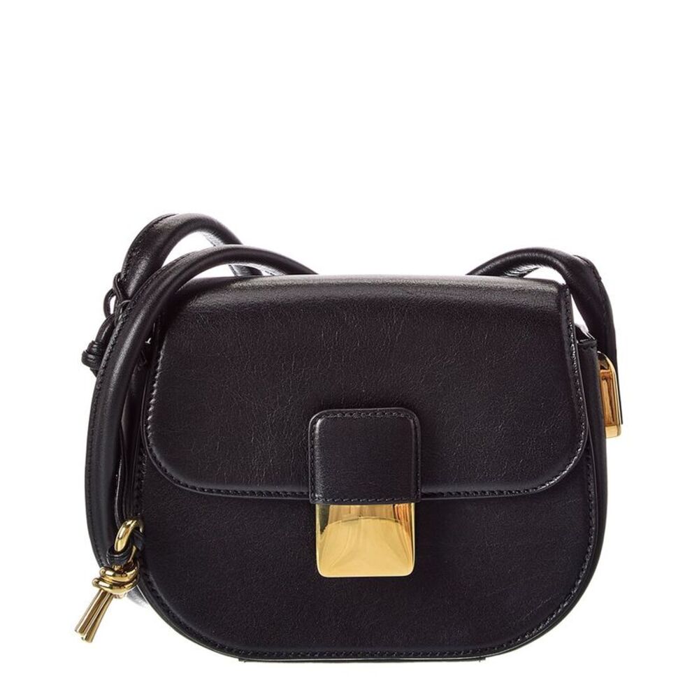 Bottega Veneta Desiree Mini Leather Shoulder Bag, Black